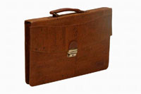 Executive Noir Cork Skin Briefcase