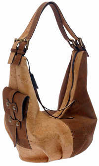 Cork Hobo Handbag