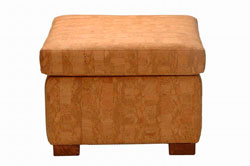 Natural Cork Skin Ottoman