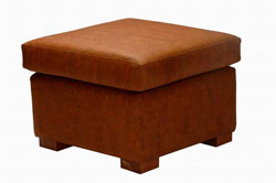 Noir Cork Skin Ottoman