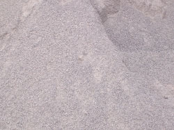 Materials: Course Sand