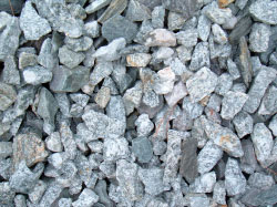 Materials:  Washed Natural Round Stone or Gravel