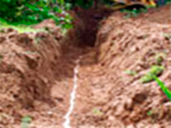 Lagasse Excavation Services - Installation of Sewer Line