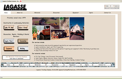 Website by mariabarbaradesigns.com - Lagasse Construction Company